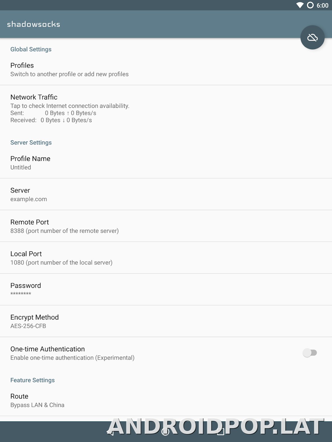 Shadowsocks скриншот 5